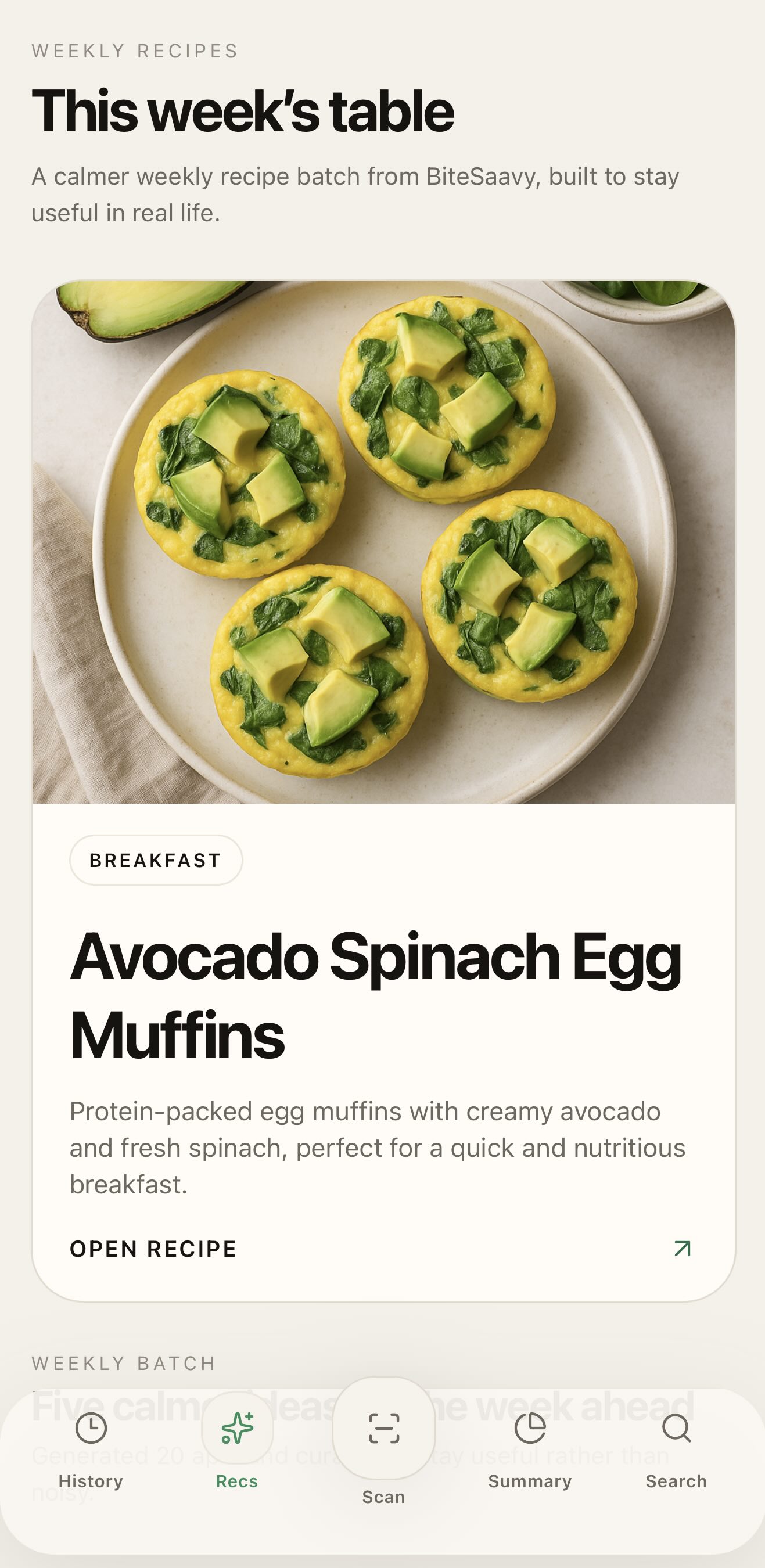 Discover BiteSaavy recipes and trusted products