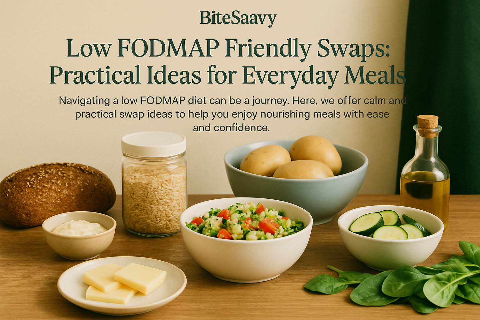 Low FODMAP Friendly Swaps: Practical Ideas for Everyday Meals