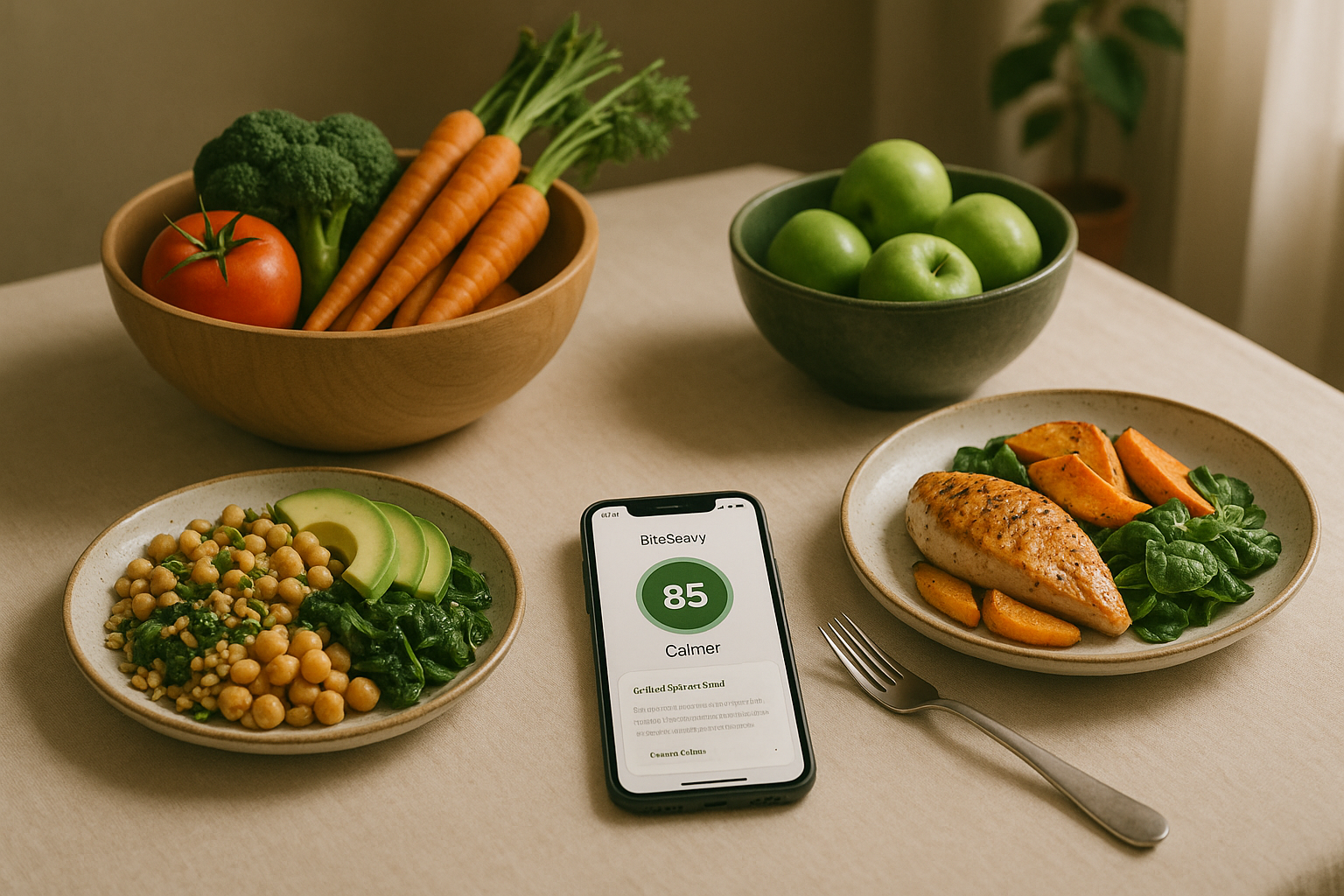 Understanding BiteSaavy’s Calmer Food Scoring: A Balanced Approach to Eating Well