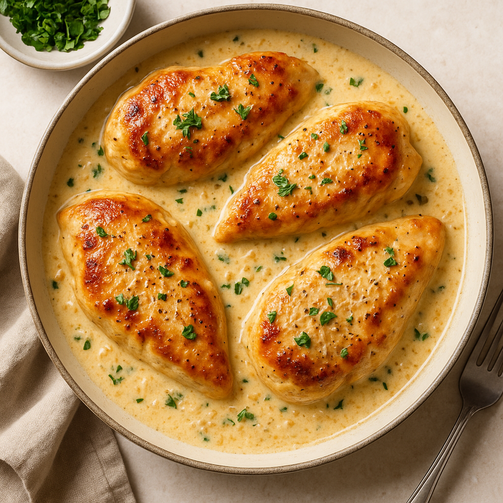 Creamy Garlic Parmesan Chicken