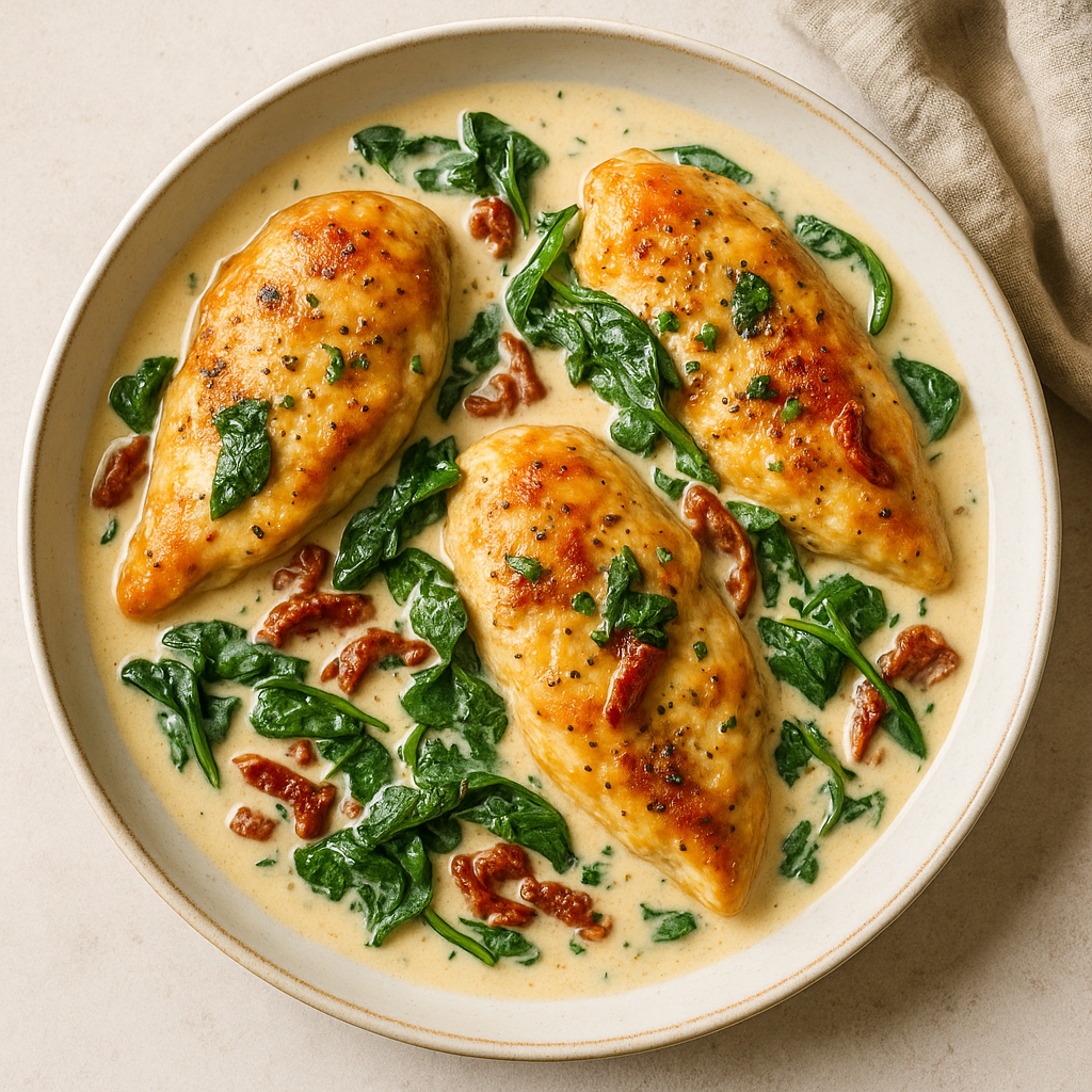 Creamy Tuscan Garlic Chicken