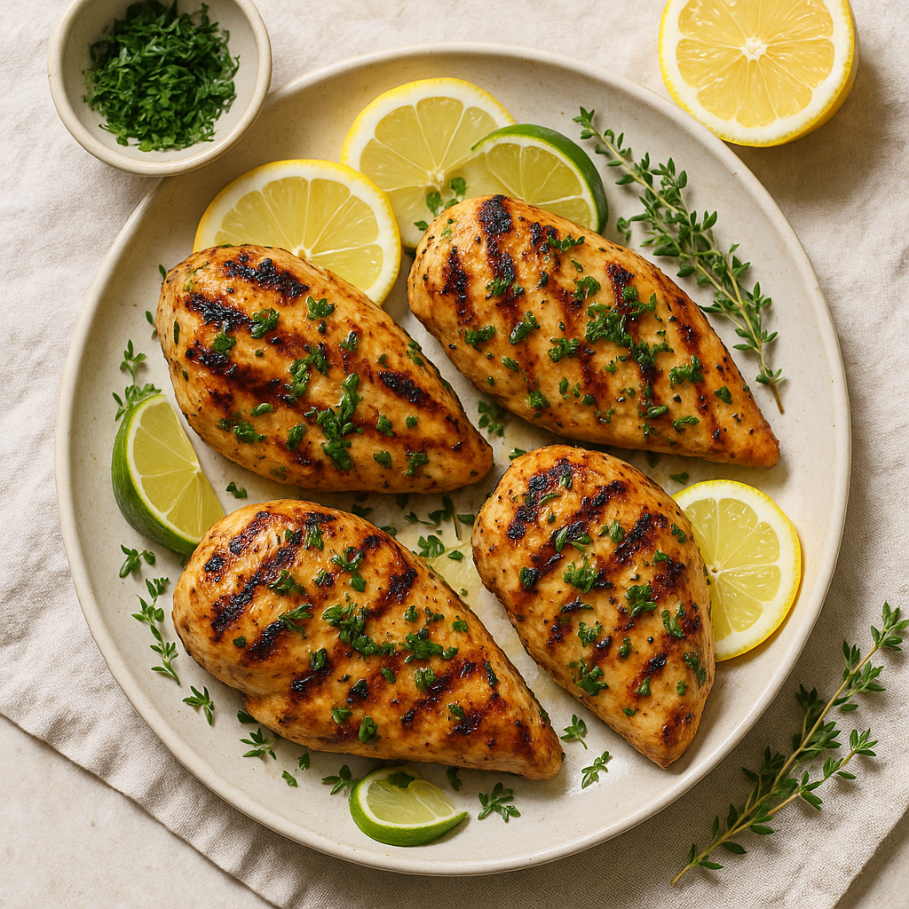 Low FODMAP Citrus Herb Grilled Chicken