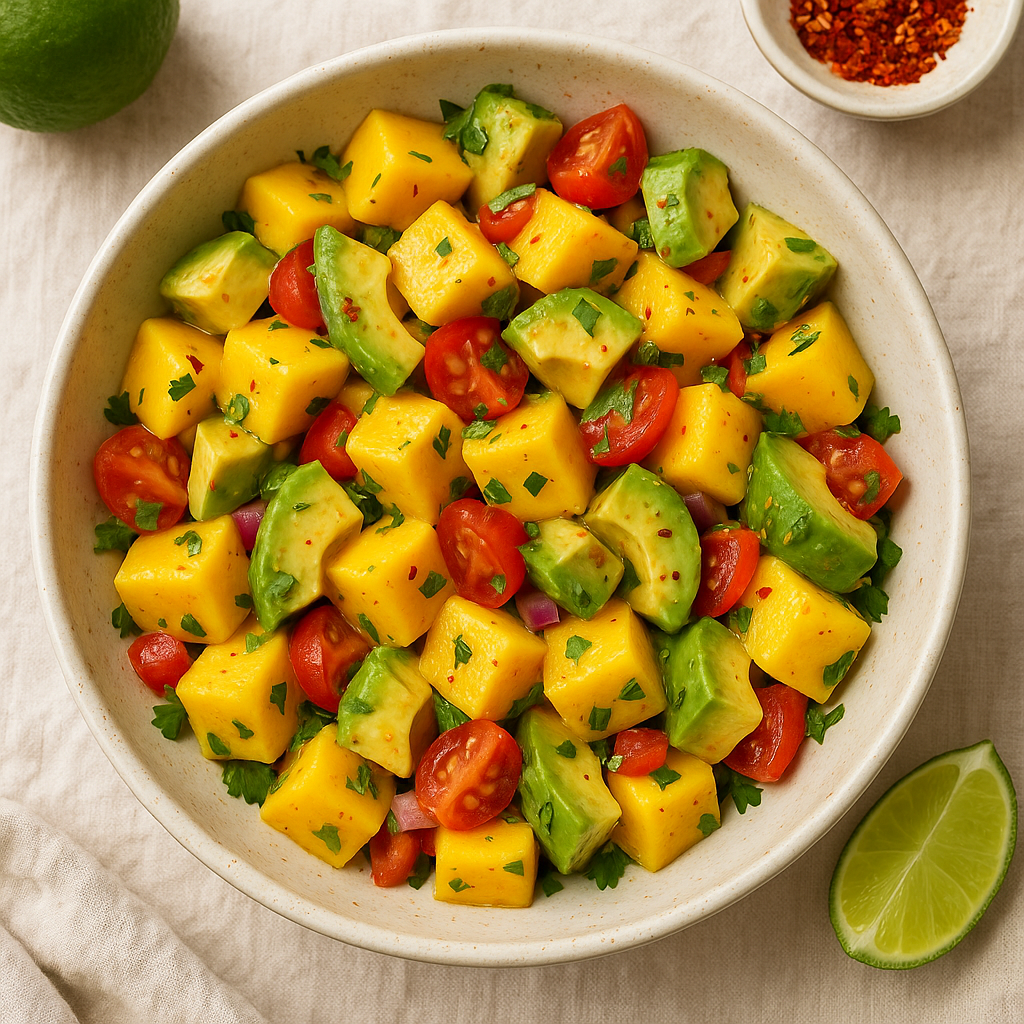 Spicy Mango Avocado Salad