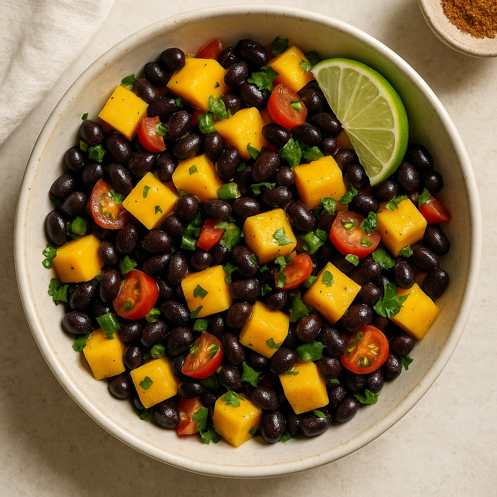 Spicy Mango Black Bean Salad