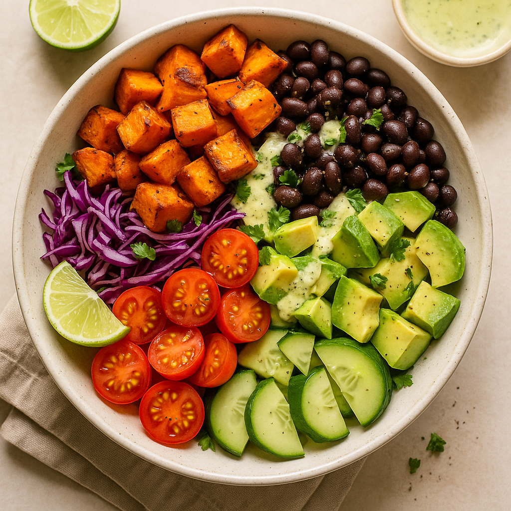 Sweet Potato and Black Bean Power Bowl